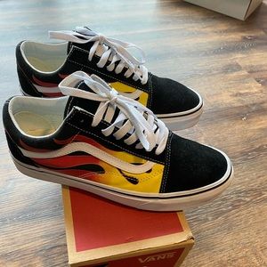 Vans Sneaker (flames)